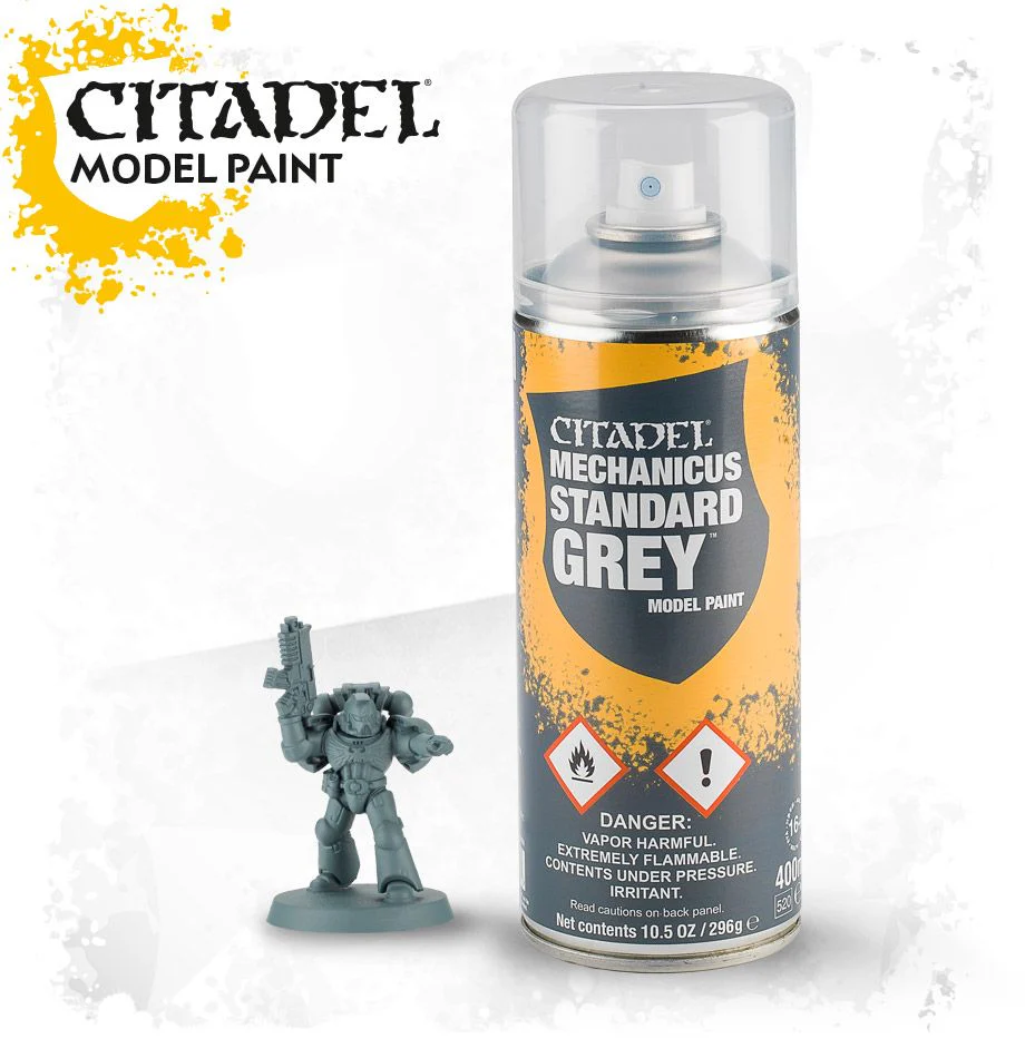 Citadel Colour - Spray - Mechanicus Standard Grey [12209999112] **