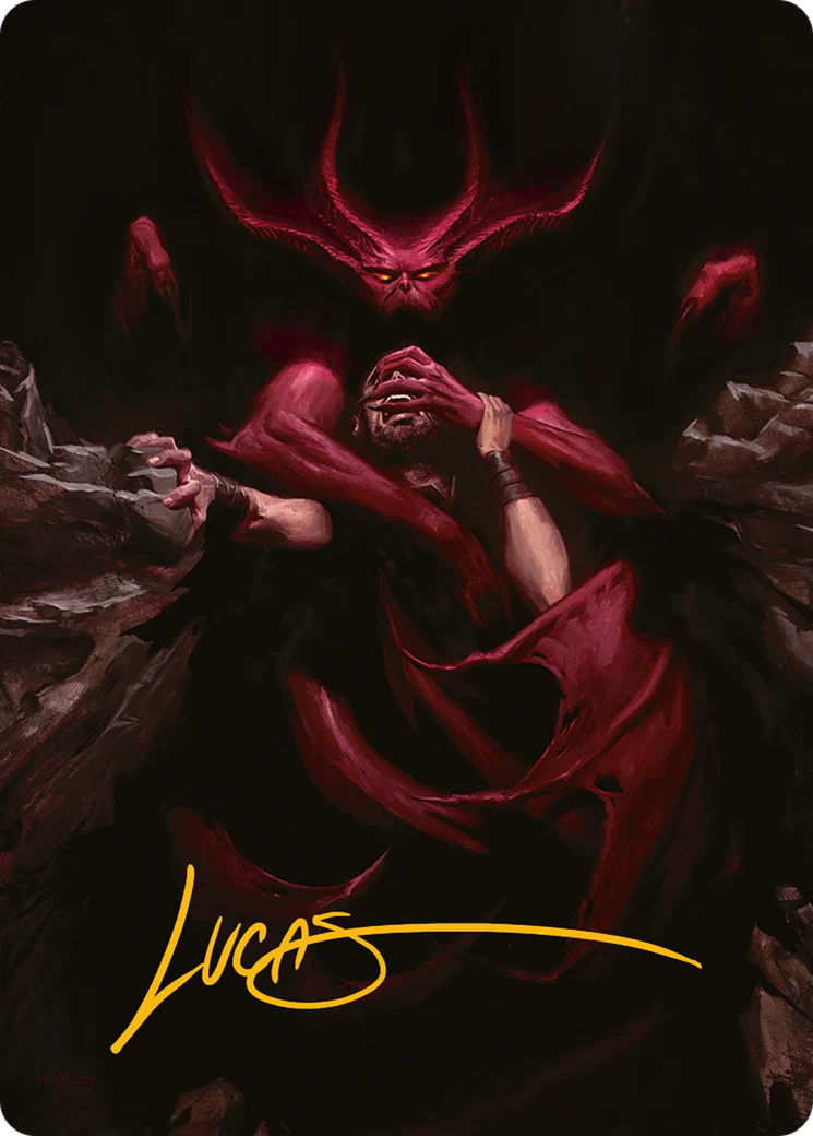 Infernal Grasp - Art Series (Gold-Stamped Signature) (AINR)