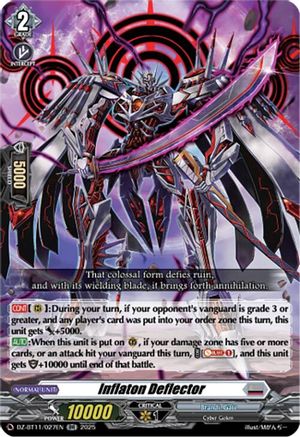 Inflaton Deflector - DZ-BT11/027EN - Double Rare