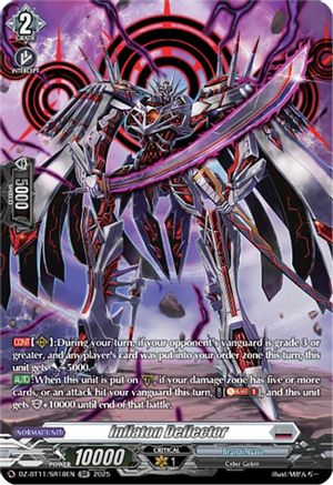 Inflaton Deflector (SR) - DZ-BT11/SR18EN - Silver Rare