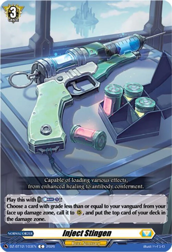Inject Stingen - DZ-BT12/103EN - Common