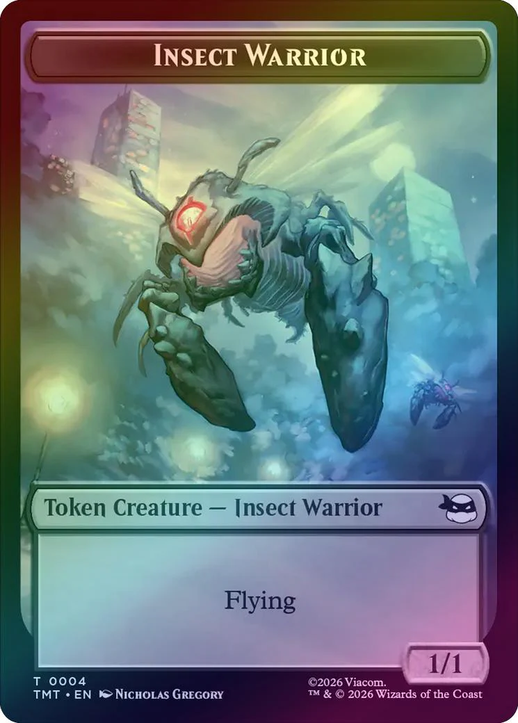 Insect Warrior // Food Token (Foil) (TTMT)