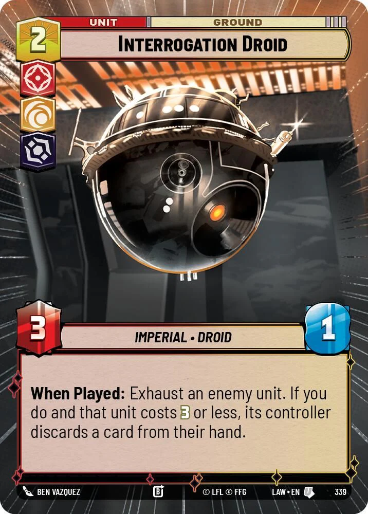 Interrogation Droid (Hyperspace) - 339 - Uncommon