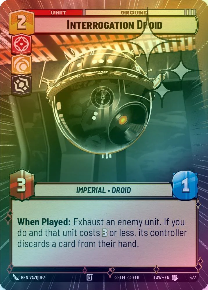 Interrogation Droid (Hyperspace Foil) - 577 - Uncommon (Foil)