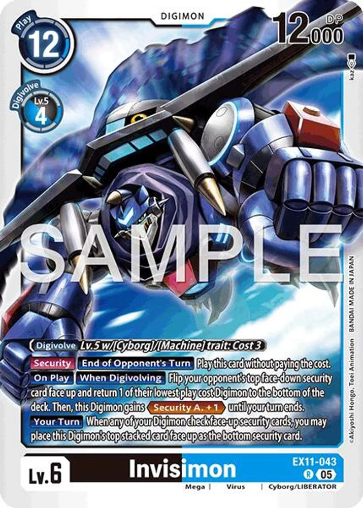 Invisimon - EX11-043 - Rare