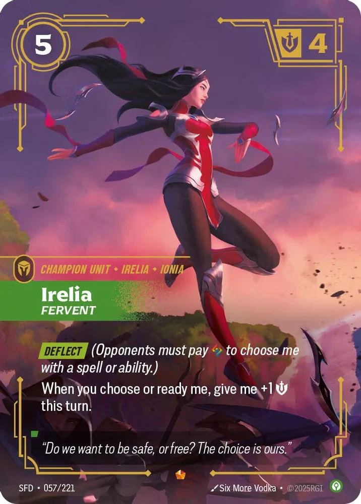 Irelia - Fervent - 057/221 - Epic