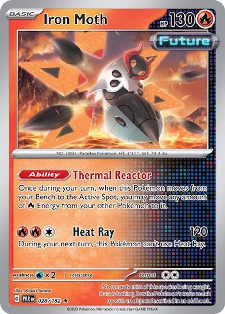 Iron Moth - 028/182 - Rare - Theme Deck Exclusive