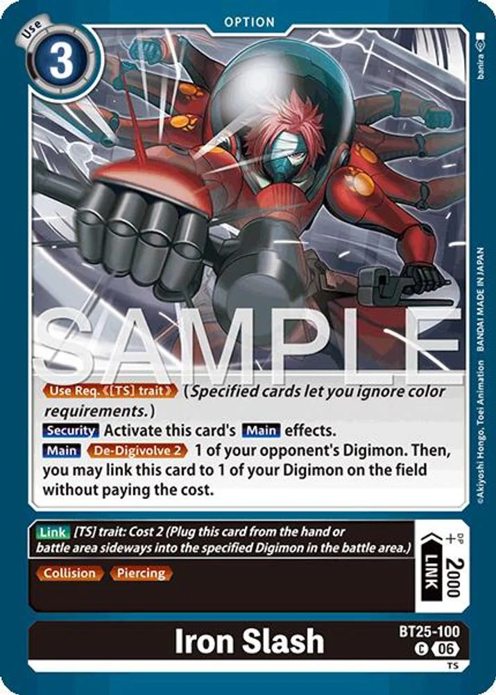 Iron Slash - BT25-100 - Common