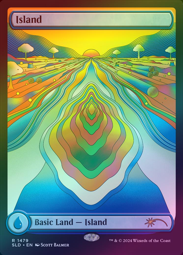 Island (1479) - Chaos Vault (Rainbow Foil) (SLD)