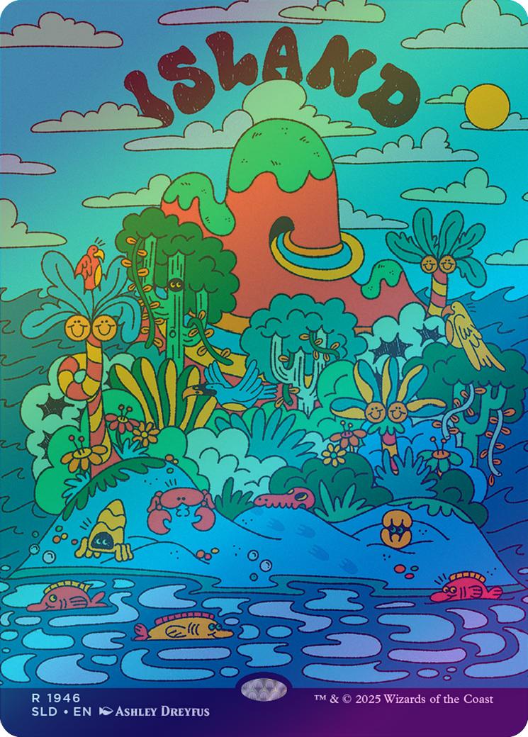 Island (1946) - Flower Power (Rainbow Foil) (SLD)