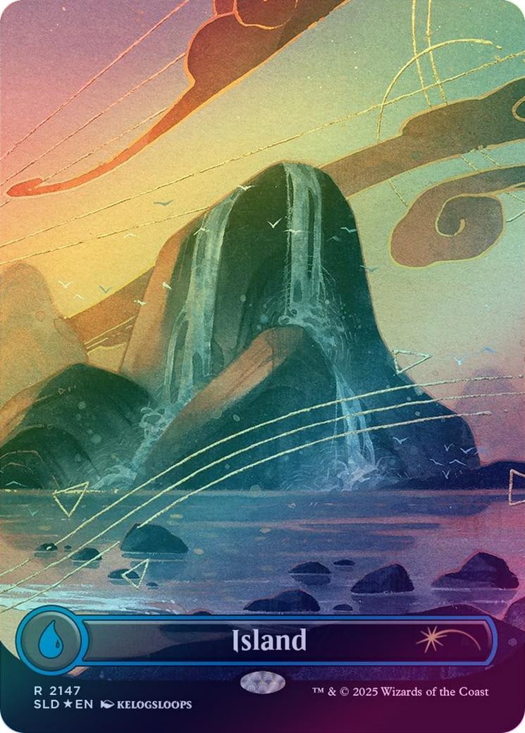 Island (2147) - Chaos Vault: Dandân (Foil) (SLD)