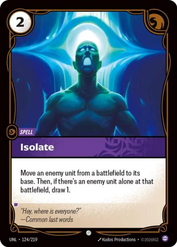 Isolate - 124/219 - Common