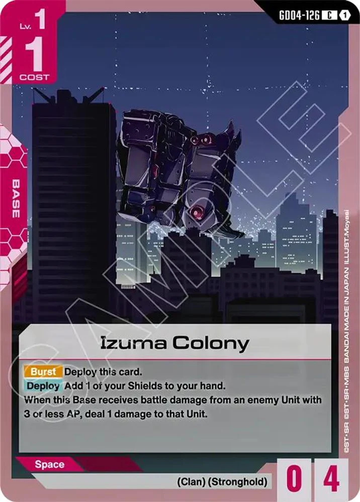 Izuma Colony - GD04-126 - Common