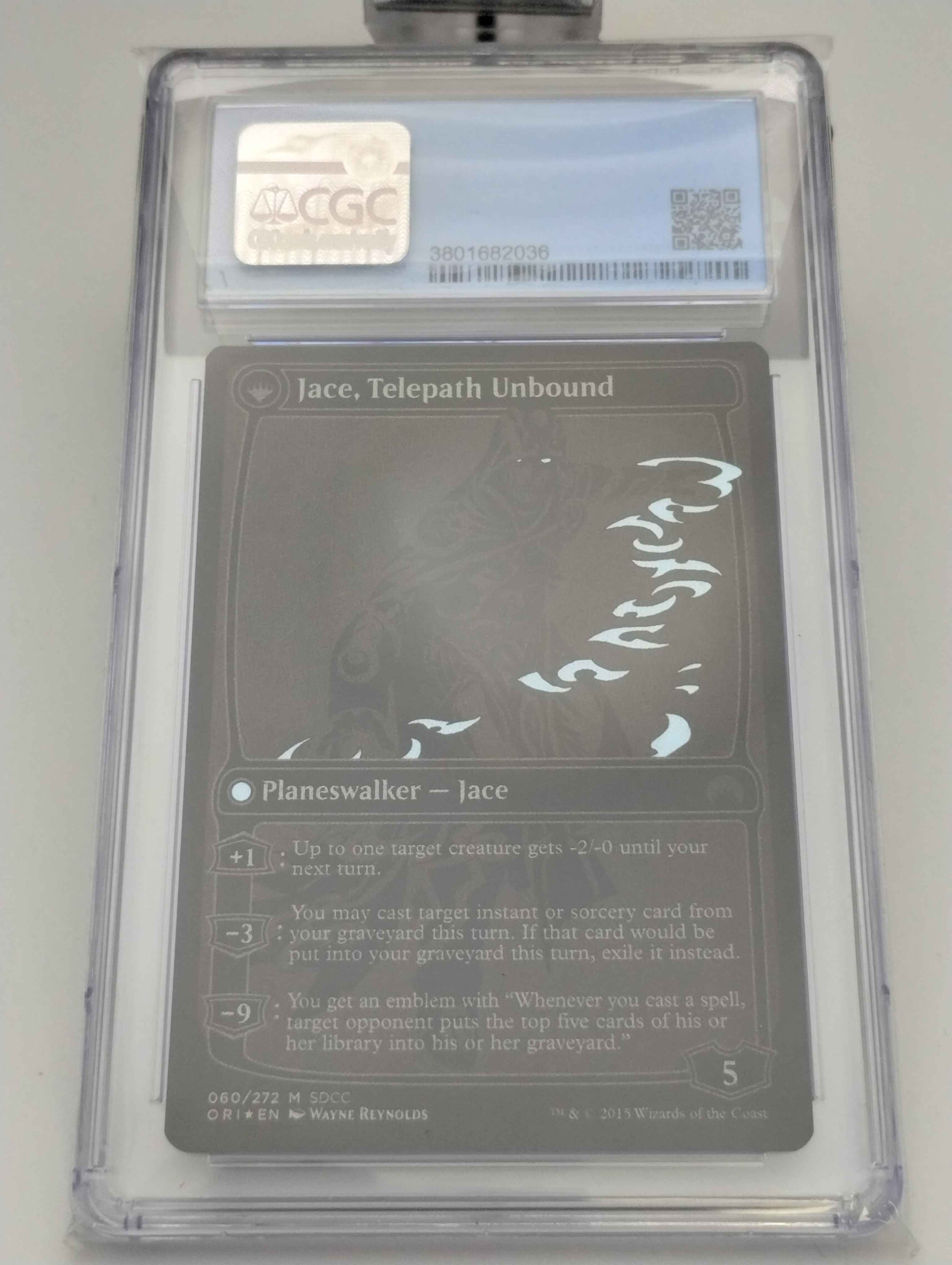 Jace, Vryn's Prodigy // Jace, Telepath Unbound - San Diego Comic-Con 2015 - CGC Graded 9 - Image 2