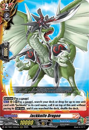 Jackknife Dragon - DZ-TB01/005EN - Triple Rare
