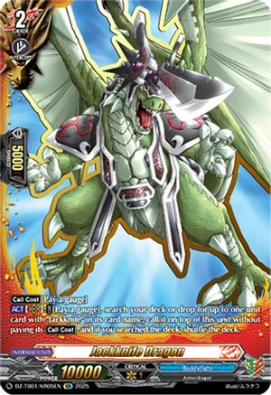 Jackknife Dragon (KR) - DZ-TB01/KR05EN - Kyukyoku Rare