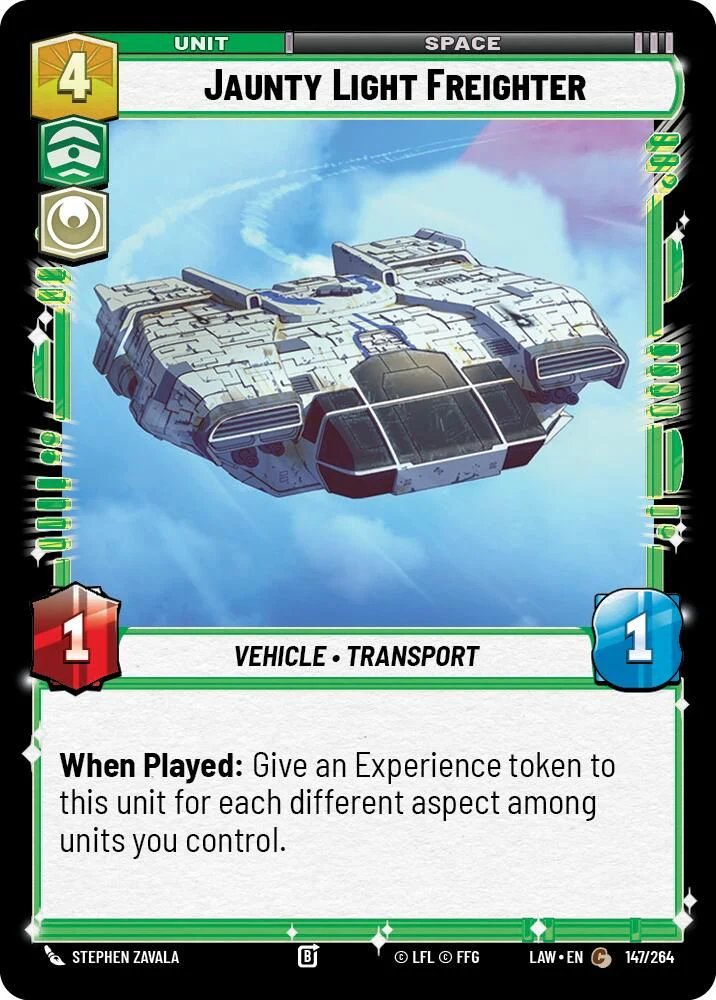 Jaunty Light Frieghter - 147/264 - Common