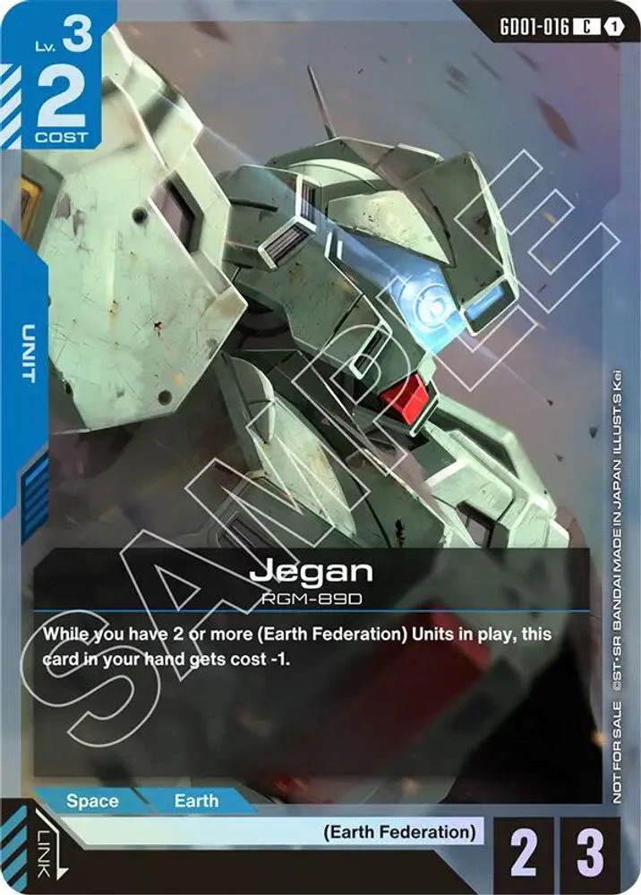 Jegan (Store Tournament Participant Pack 01) - GD01-016 - Common
