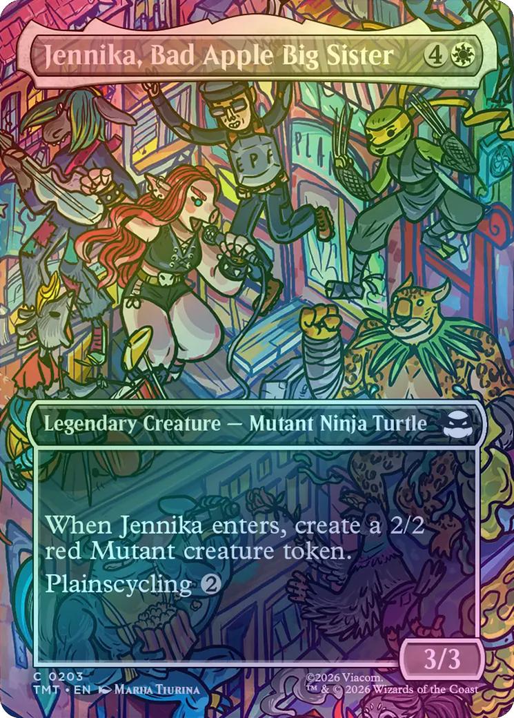 Jennika, Bad Apple Big Sister - Borderless Scene (Foil) (TMT)