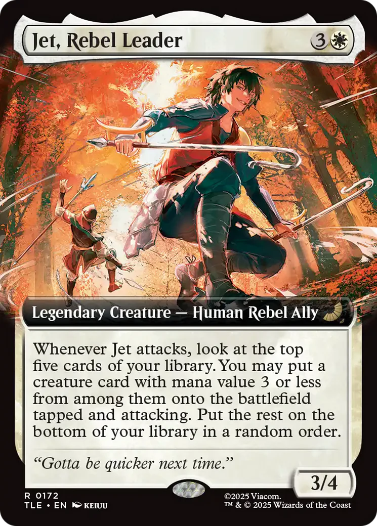 Jet, Rebel Leader - Extended Art (TLE)
