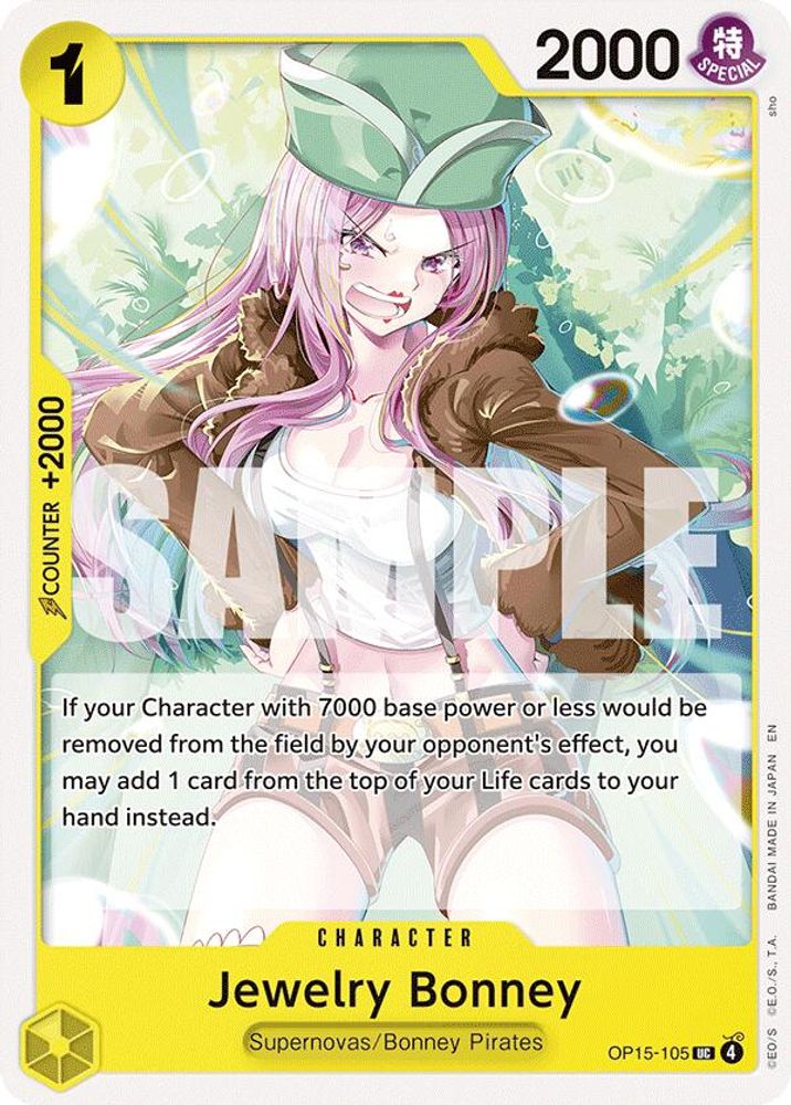 Jewelry Bonney (OP15-105) - OP15-105 - Uncommon