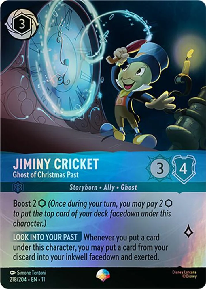 Jiminy Cricket (Ghost of Christmas Past) - 218/204 - Epic