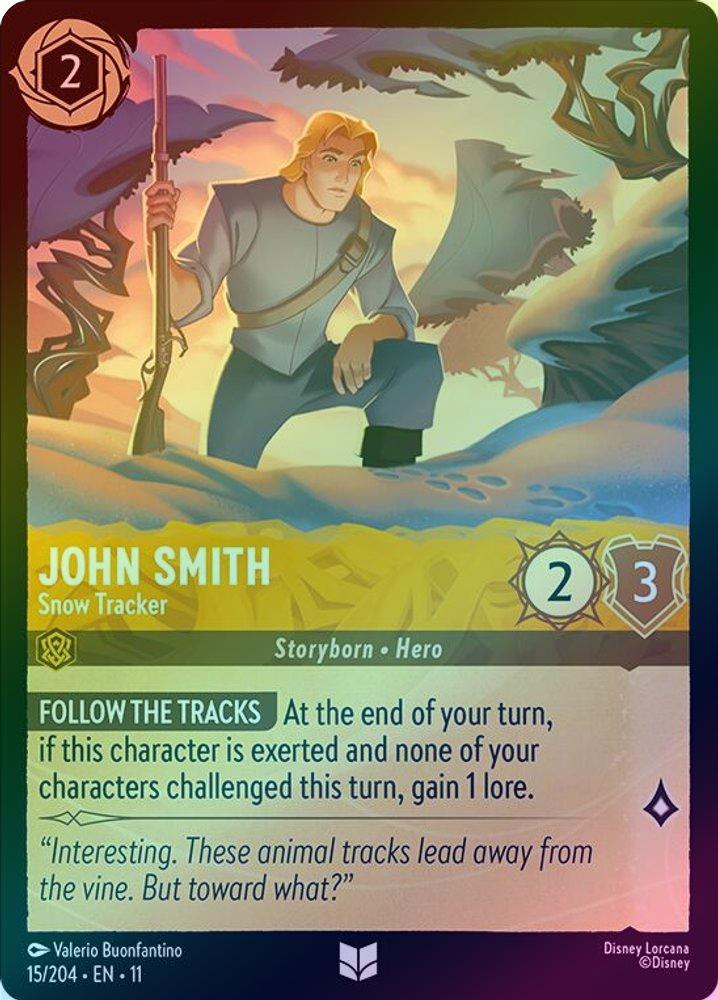 John Smith (Snow Tracker) - 15/204 - Uncommon (Foil)