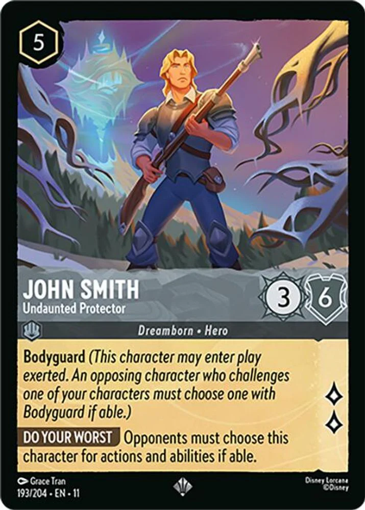 John Smith (Undaunted Protector) - 193/204 - Super Rare
