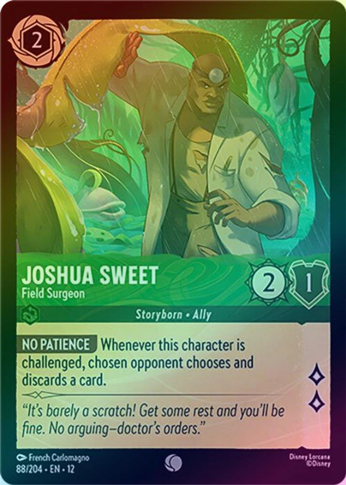 Joshua Sweet (Field Surgeon) - 88/204 - Common (Foil)