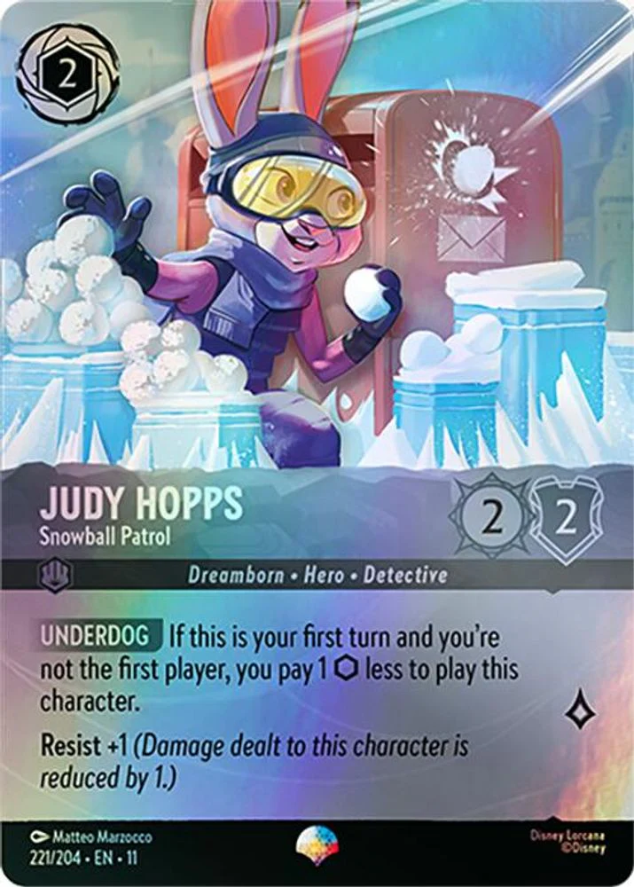 Judy Hopps (Snowball Patrol) - 221/204 - Epic