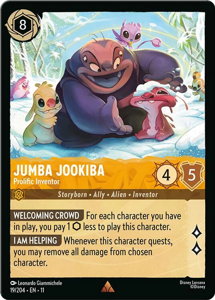 Jumba Jookiba (Prolific Inventor) - 19/204 - Rare