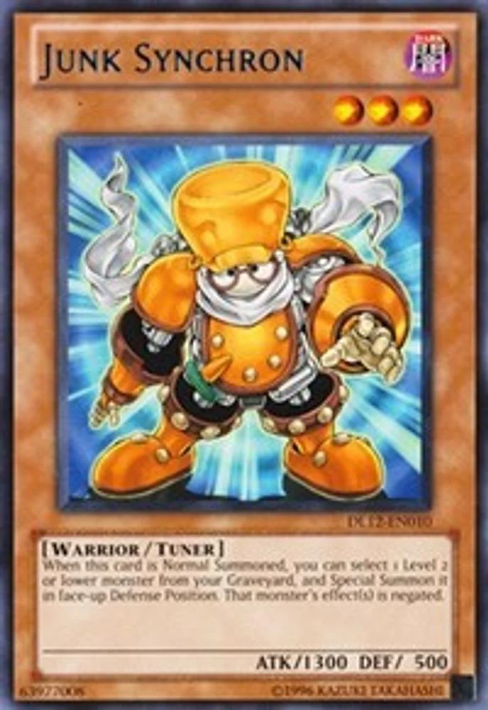 Junk Synchron (Blue) - DL12-EN010 - Rare