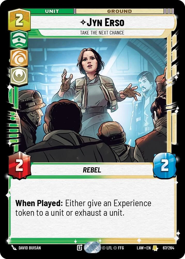 Jyn Erso - Take the Next Chance - 67/264 - Rare