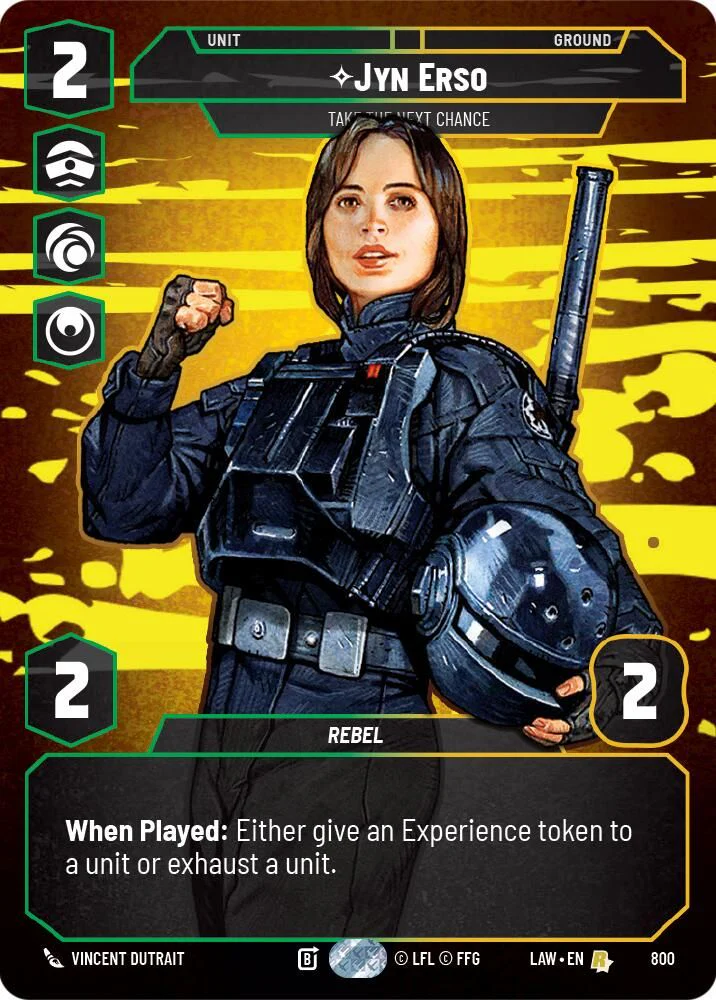 Jyn Erso - Take the Next Chance (Prestige) - 800 - Rare