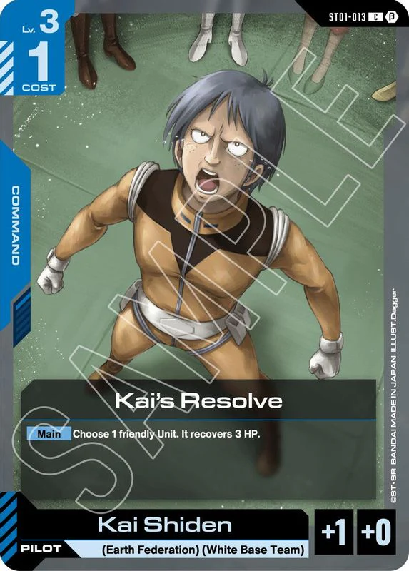 Kai's Resolve (BETA) - ST01-013 - Common