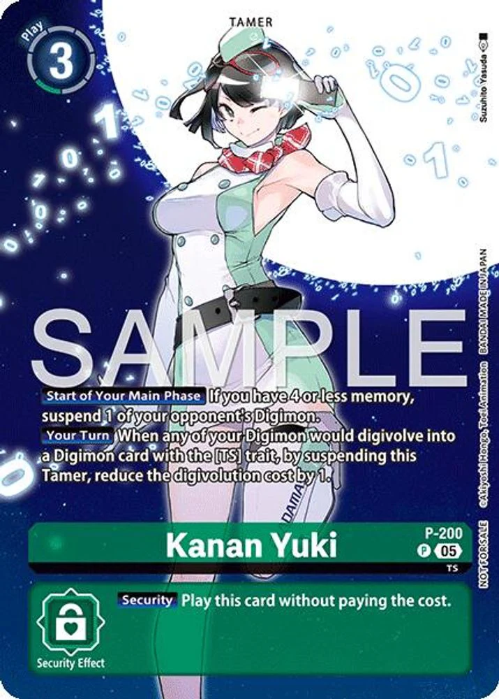 Kanan Yuki (Digimon Story: Time Stranger Promo Pack) - P - Promo