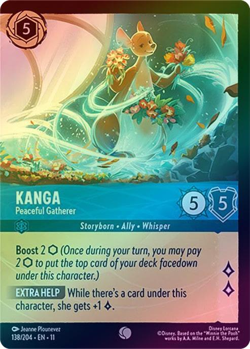 Kanga (Peaceful Gatherer) - 138/204 - Common (Foil)