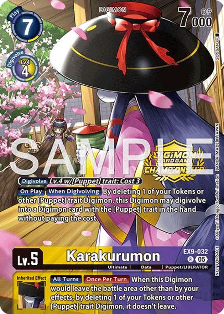 Karakurumon (Championship 25-26 Season 2 Tamers Pack) - EX9-032 - Rare