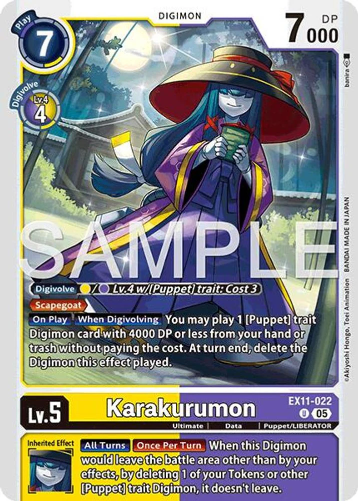 Karakurumon - EX11-022 - Uncommon