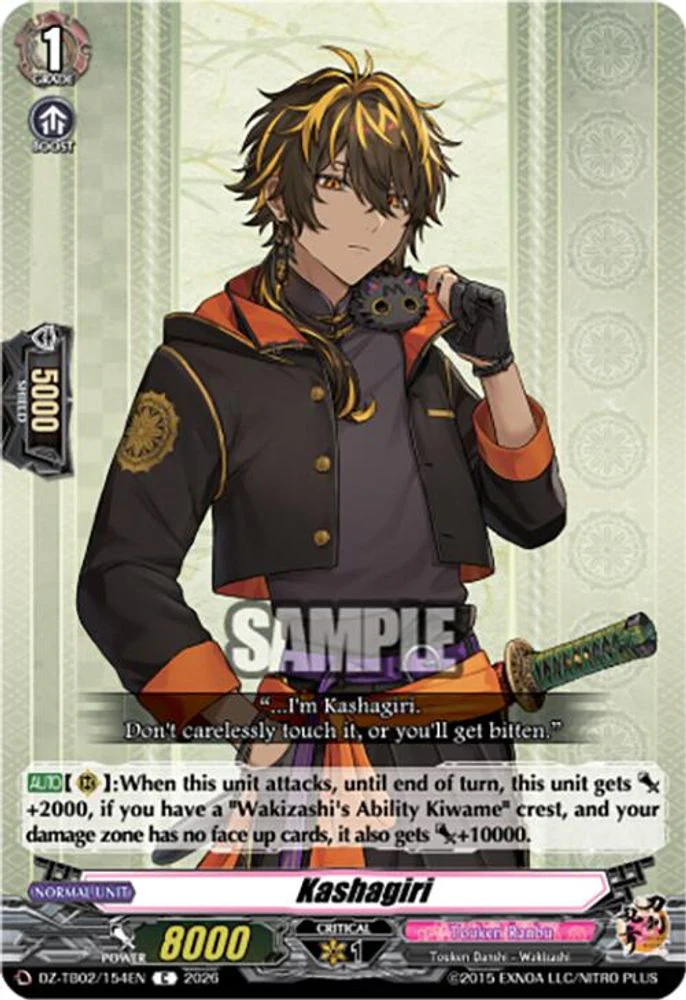 Kashagiri - DZ-TB02/154EN - Common