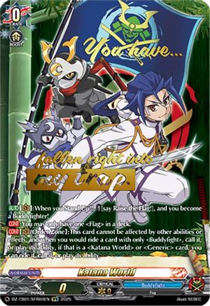 Katana World (SFR) - DZ-TB01/SFR04EN - SFR