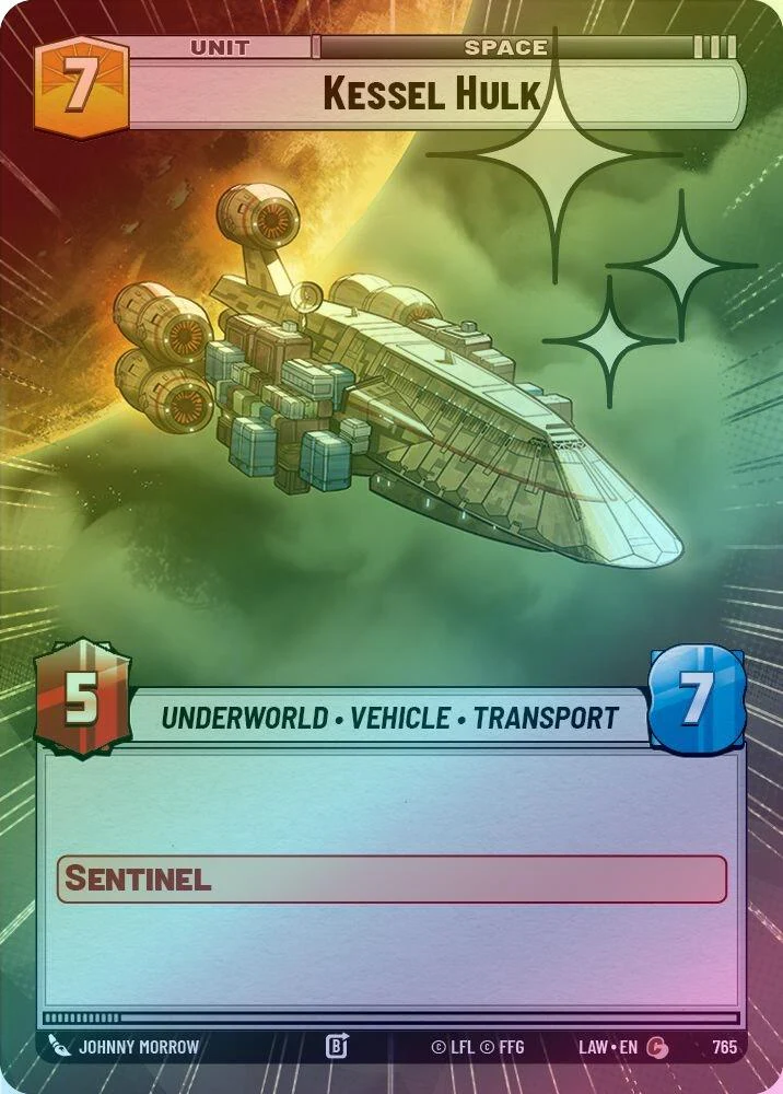 Kessel Hulk (Hyperspace Foil) - 765 - Common (Foil)