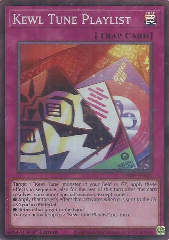 Kewl Tune Playlist (Super Rare) - PHRE-EN041 - Super Rare - 1st Edition