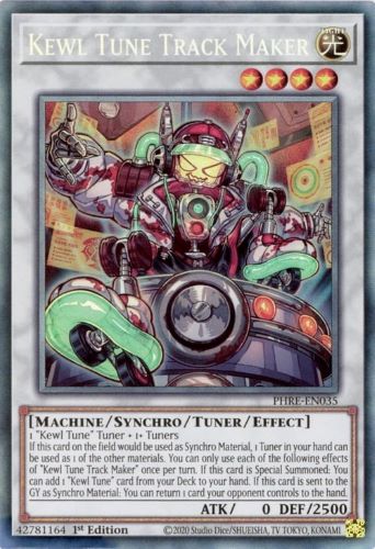 Kewl Tune Track Maker (CR) - PHRE-EN035 - Collector's Rare - 1st Edition