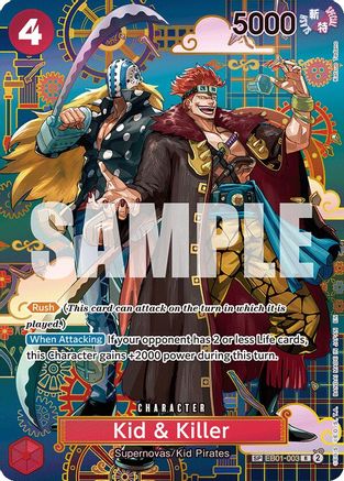 Kid & Killer (OP14 Special) - EB01-003 - Rare
