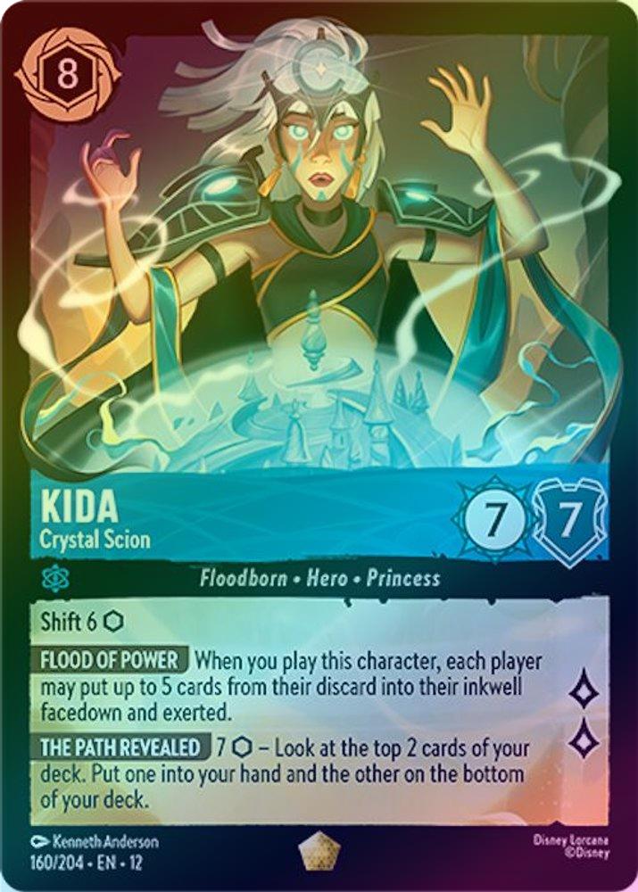 Kida (Crystal Scion) - 160/204 - Legendary (Foil)
