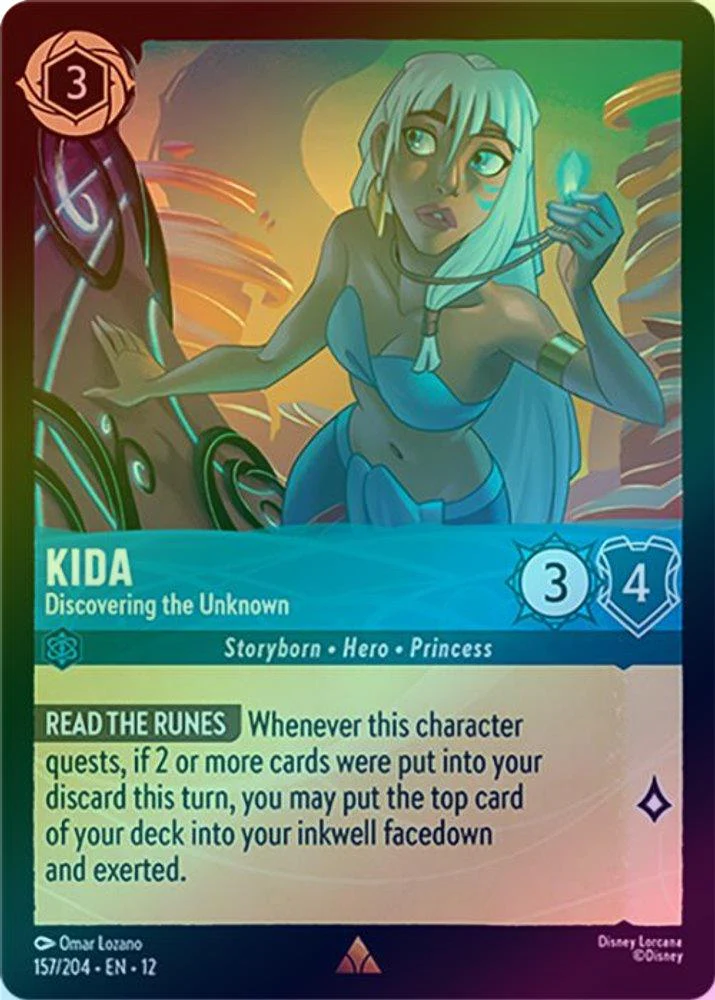 Kida (Discovering the Unknown) - 157/204 - Rare (Foil)