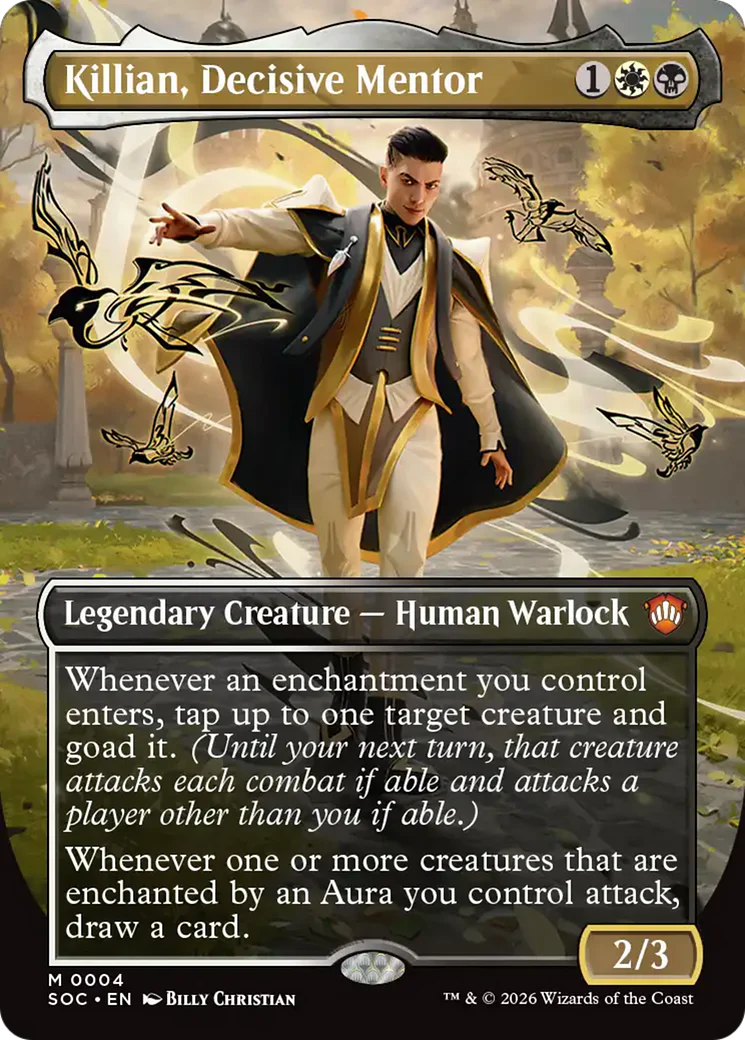 Killian, Decisive Mentor - Borderless (SOC)