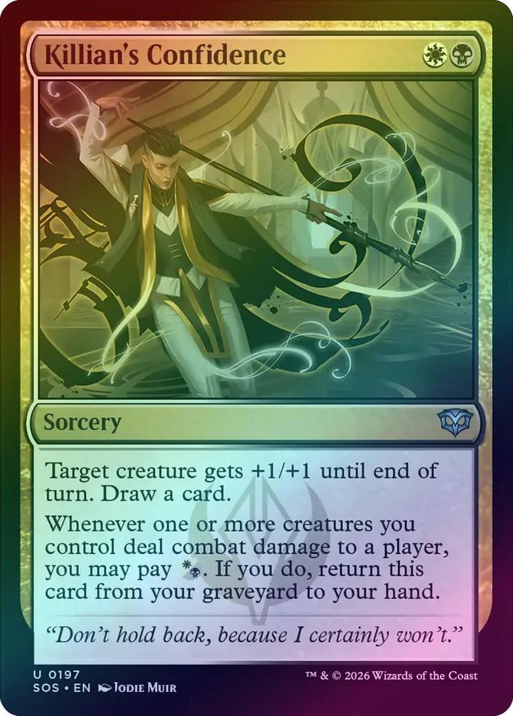 Killian's Confidence (Foil) (SOS)