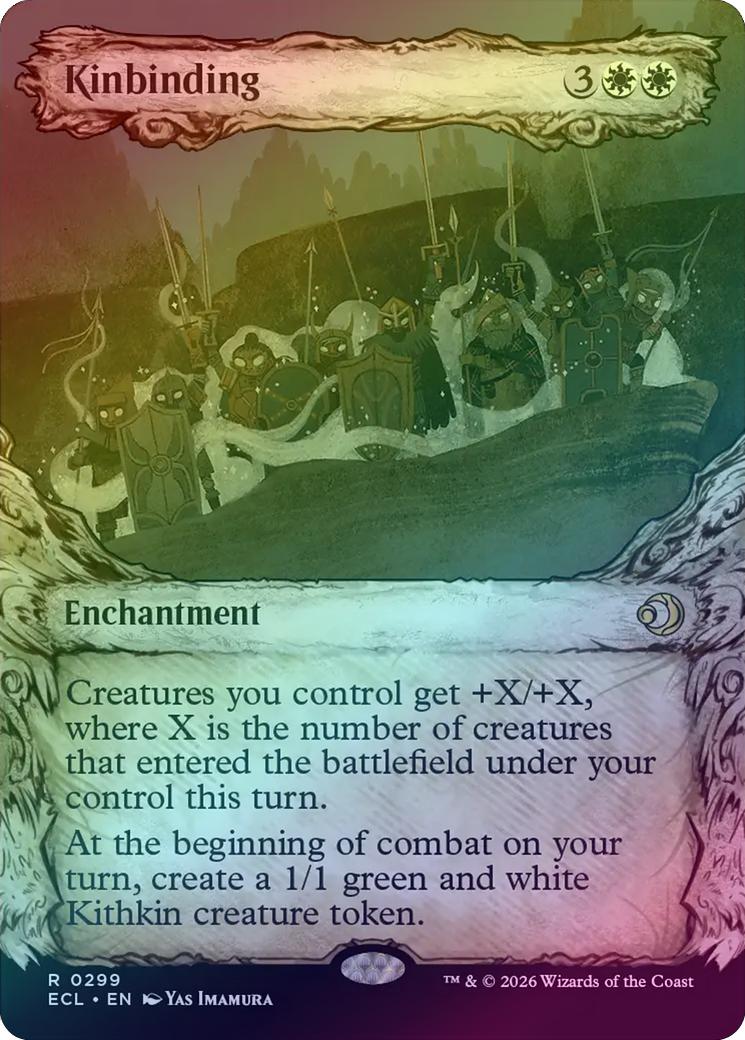 Kinbinding - Fable Frame Showcase (Foil) (ECL)